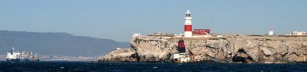 Europa Point, Gibraltar. S det kan g om man navigerar fel...